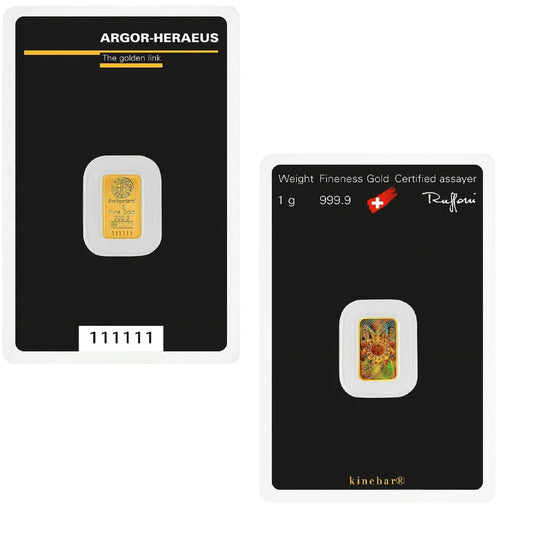 1 Gram Gold Bar