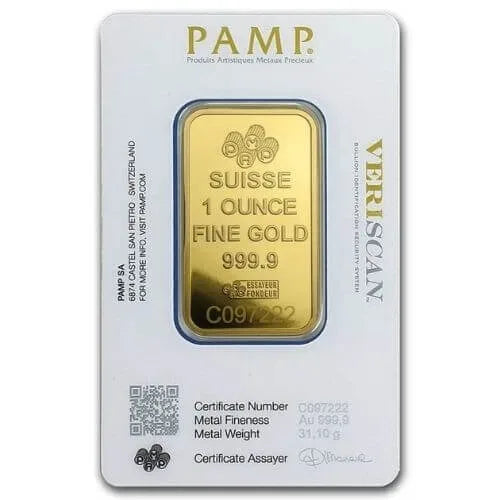 1 OZ Gold Bar